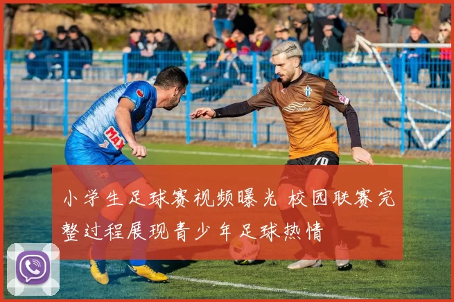 小学生足球赛视频曝光 校园联赛完整过程展现青少年足球热情